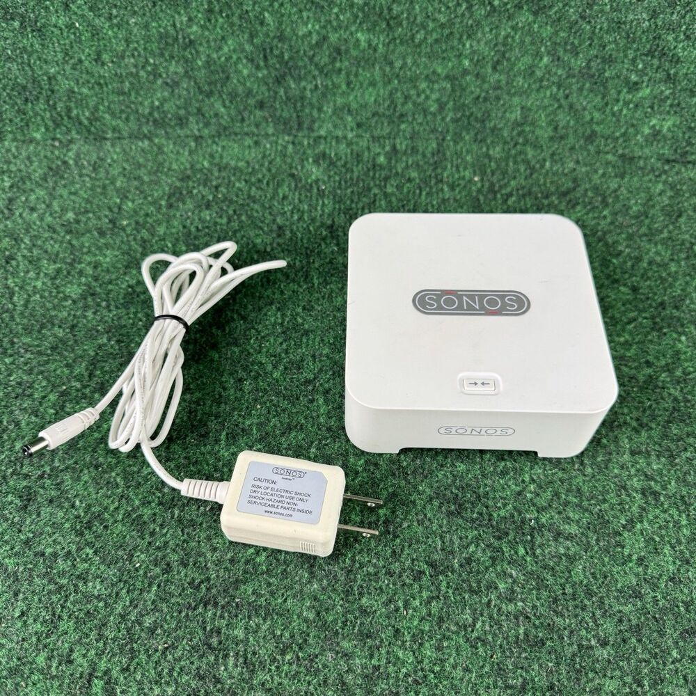 Sonos BR100 Wireless Bridge White Seamless Multi-Room Audio Connection Tested